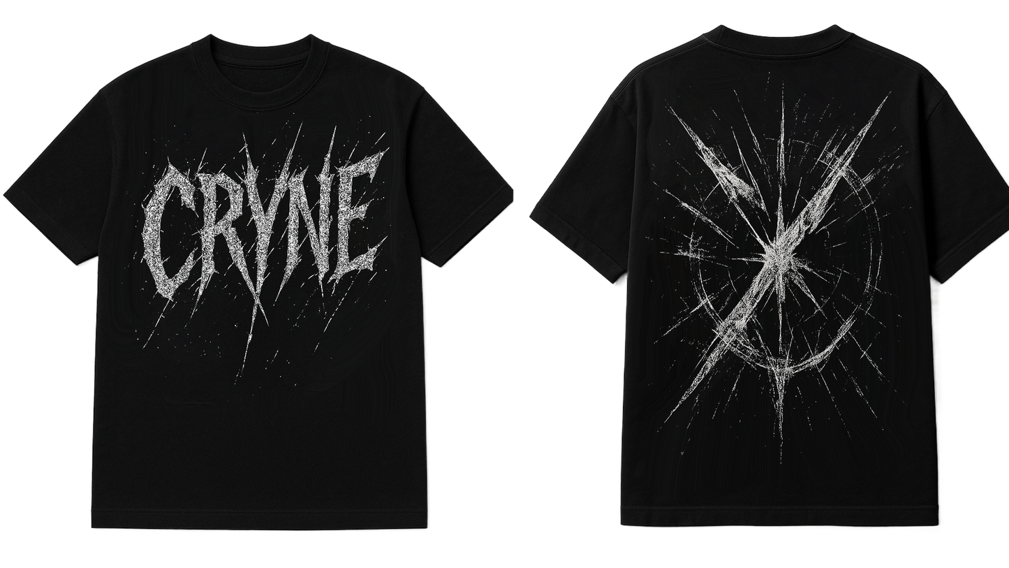 Black Chaotic Tee - PRE ORDER