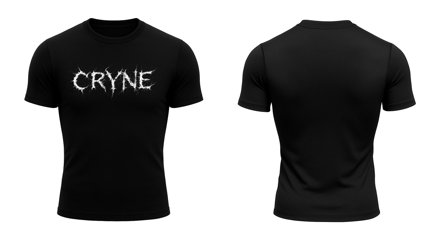 Black Chaotic Compression Tee - PRE ORDER